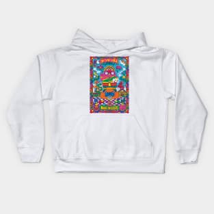 Nokhook Nang Kwak – Thai Goddess Of Wealth Kids Hoodie